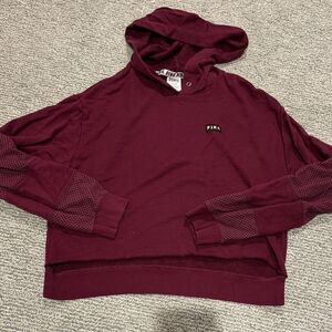 PINK Victoria's Secret Burgundy Hoodie for women